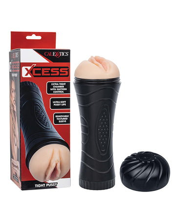 California Exotic Novelties SE-5544-13-3 Xcess Tight Pussy, Ivory Masturbator