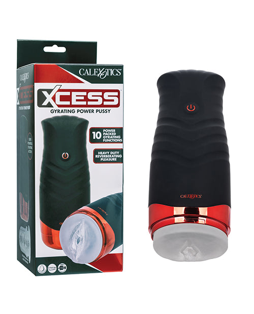 California Exotic Novelties Xcess Gyrating Power Pussy, Rechargeable
