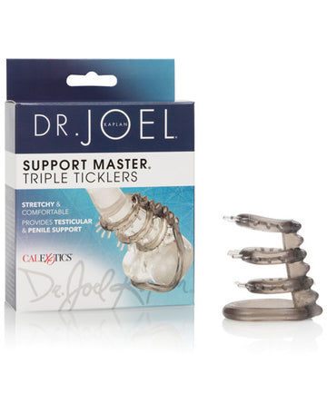 California Exotic Novelties SE-5629-30-3 Support Master Triple Tickler, 2.5" TPR