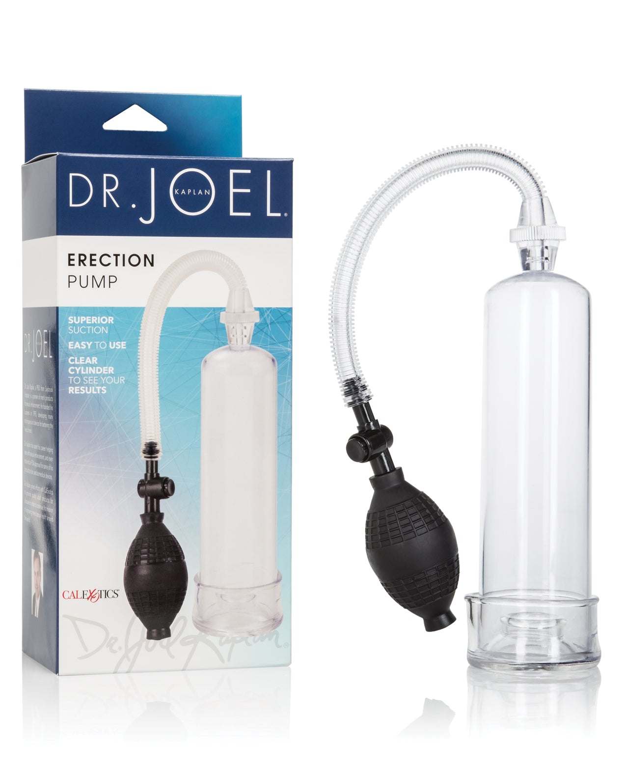 California Exotic Novelties SE-5675-10-3 Dr. Joel Kaplan Erection Pump, Clear