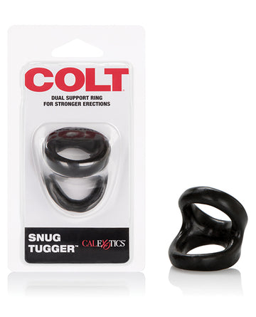 California Exotic Novelties COLT Snug Tugger, Black – Dual Support Ring