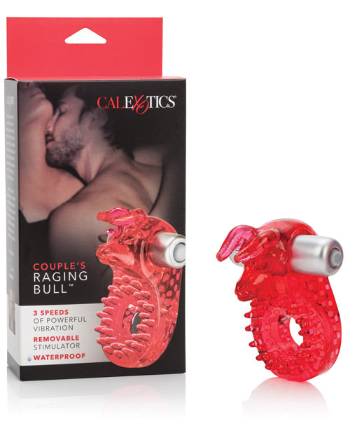 California Exotic Novelties SE-7552-04-3 Couples Raging Bull Vibrator, Red
