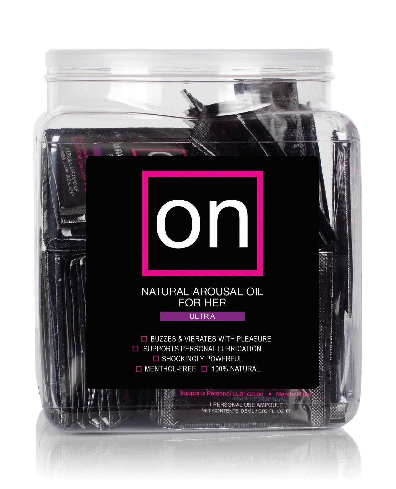 Sensuva On For Her Arousal Oil Ultra, 75 Single-Use Ampoules