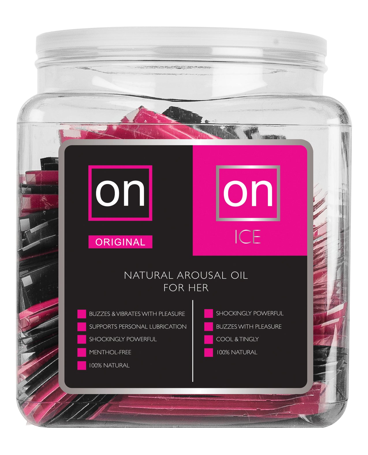 Sensuva ON for Her Arousal Gel, Original & Ice, 75 Count Ampules