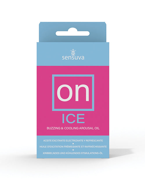 Sensuva Valencia Naturals VL510-M ON Ice Arousal Oil, 5ml, All Natural