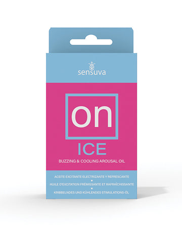 Sensuva Valencia Naturals VL510-M ON Ice Arousal Oil, 5ml, All Natural
