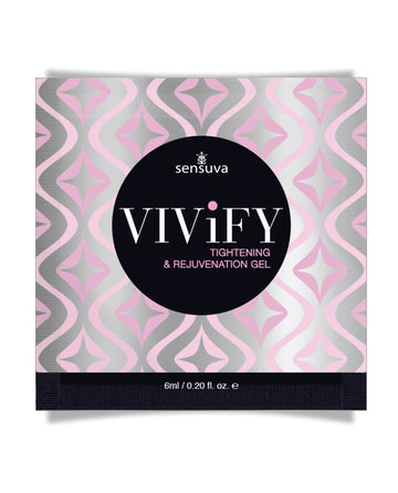 Sensuva VL519 Vivify Tightening & Rejuvenation Gel, 6 ml Single Use