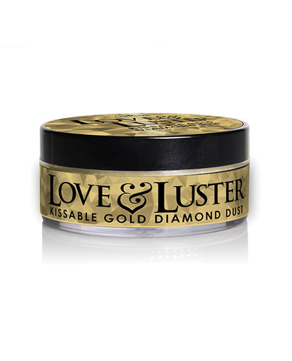 Sensuva Love & Luster Kissable Gold Diamond Dust Jar, 2 oz.