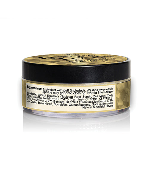 Sensuva Love & Luster Kissable Gold Diamond Dust Jar, 2 oz.