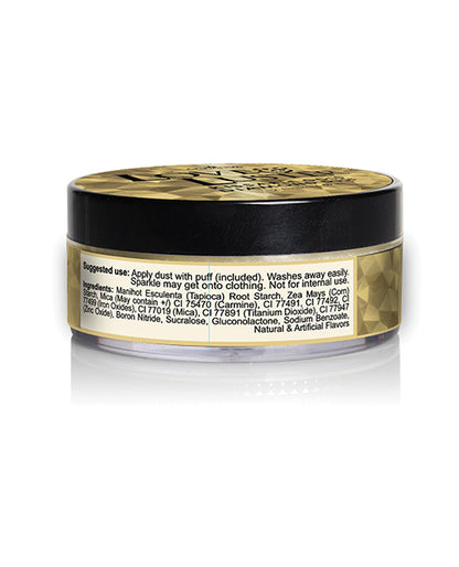 Sensuva Love & Luster Kissable Gold Diamond Dust Jar, 2 oz.