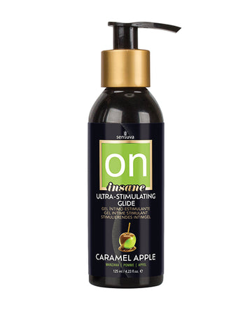 Sensuva VL584-ML ON Insane Ultra Stimulating Glide, 4.23 oz Caramel Apple