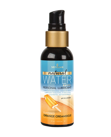 Sensuva Natural Water Based Personal Moisturizer, Orange Creamsicle, 1.93 oz