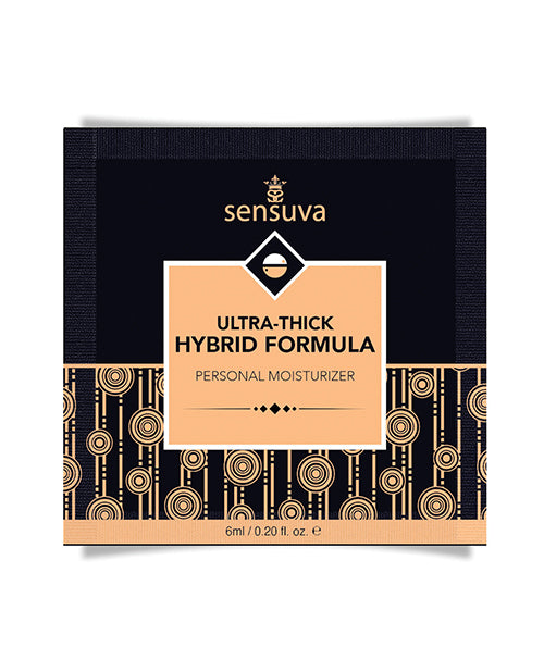 Sensuva VL 759 Ultra Thick Hybrid Personal Moisturizer, 6ml Unscented