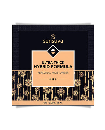 Sensuva VL 759 Ultra Thick Hybrid Personal Moisturizer, 6ml Unscented