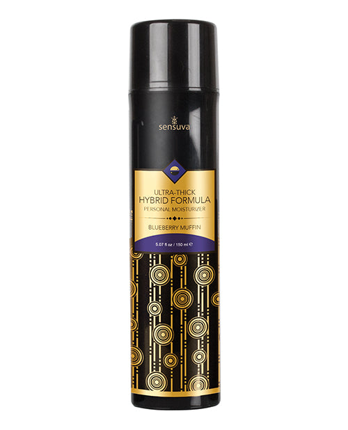 Sensuva Ultra Thick Hybrid Personal Moisturizer, Blueberry Muffin, 5.07 oz