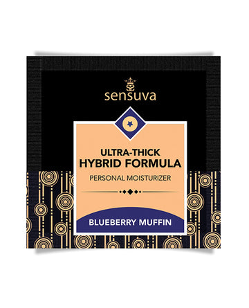 Sensuva VL833 Ultra Thick Hybrid Personal Moisturizer, 6 ml Blueberry Muffin