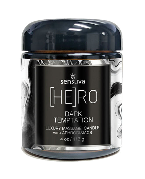 Valencia Naturals VL841 Dark Temptation Luxury Candle, 4 oz Ocean & Forest