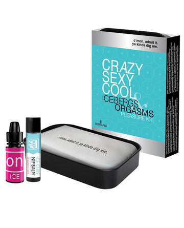 Sensuva VL 890-OPK Crazy Sexy Cool Pleasure Kit, Arousal Oil & Balm