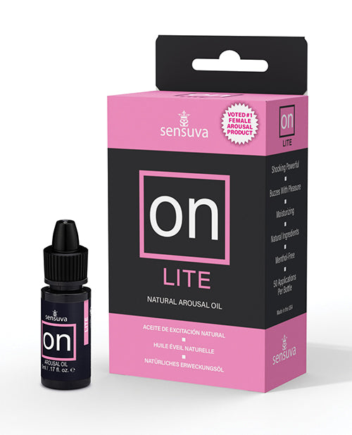 Sensuva VL177-M ON Lite Arousal Oil, 5ml