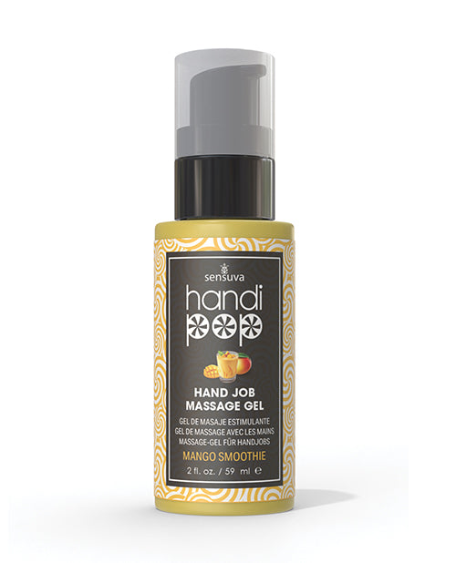 Sensuva VL386 HandiPop Hand Job Massage Gel - 2 oz Mango Smoothie