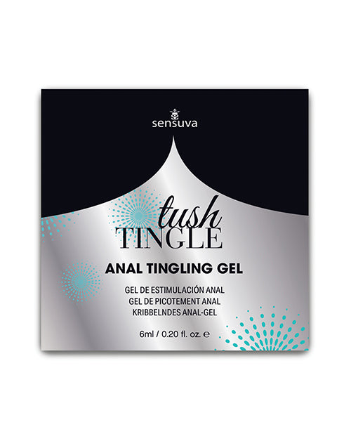 Sensuva VL553 Tush Tingle Anal Stimulation Gel, 6ml Packet