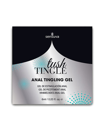 Sensuva VL553 Tush Tingle Anal Stimulation Gel, 6ml Packet