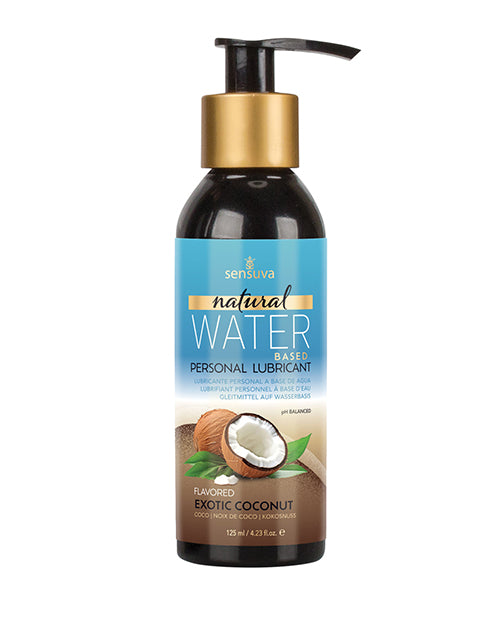 Sensuva Valencia Naturals VL611-ML Natural Water Based Personal Lubricant, 4 oz
