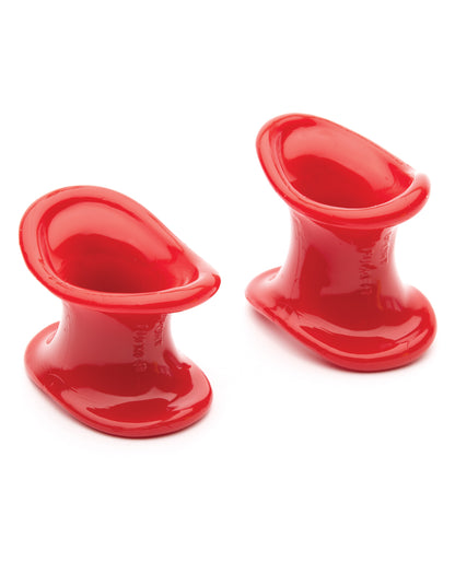 665, Inc Sport Fucker Ergonomic Ball Stretcher Kit, Red, 2 Sizes