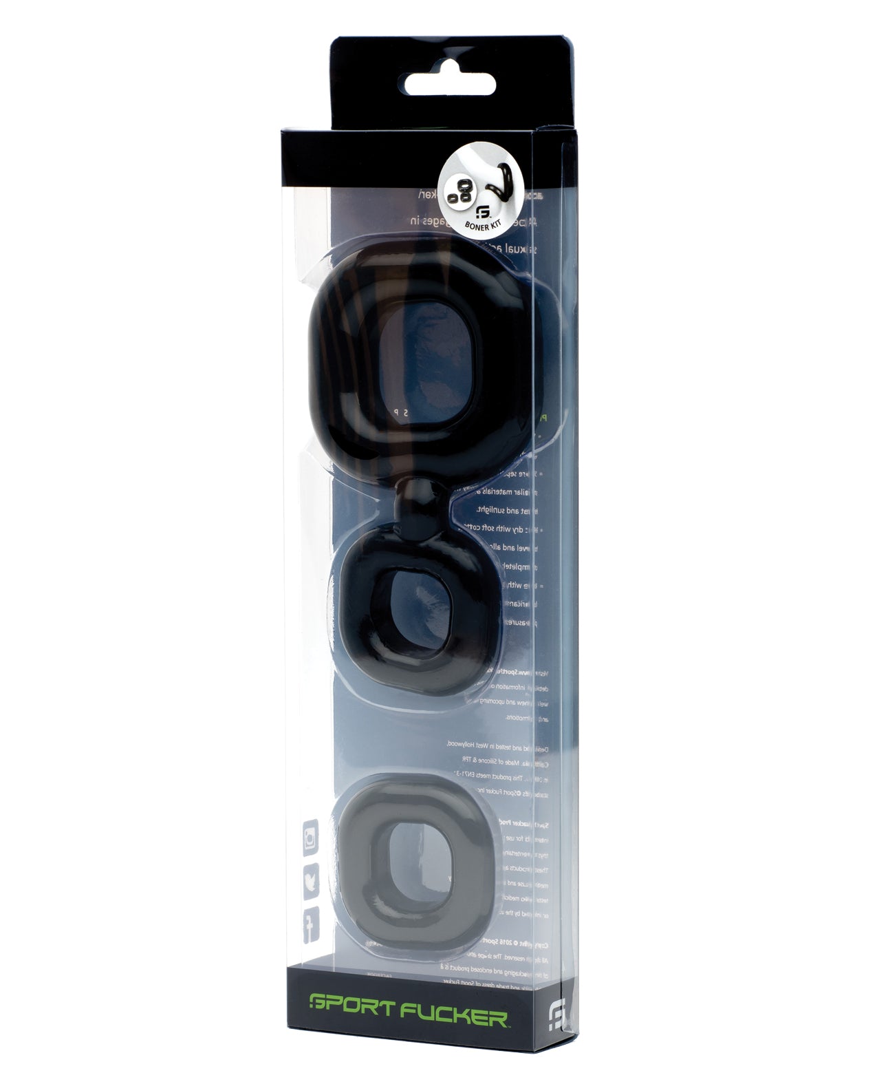 665, Inc 11705 Sport Fucker Boner Kit, Black