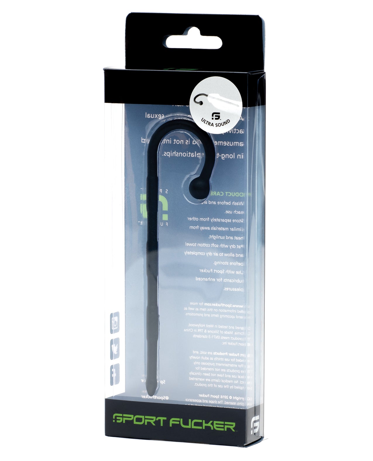 665, Inc 11743 Sport Fucker Ultra Sound, Black