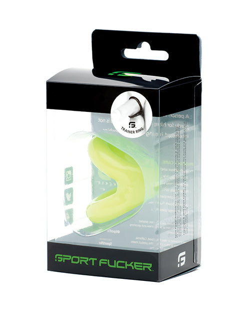 665, Inc 12470 Sport Fucker Trainer Ring, Green Silicone/TPR