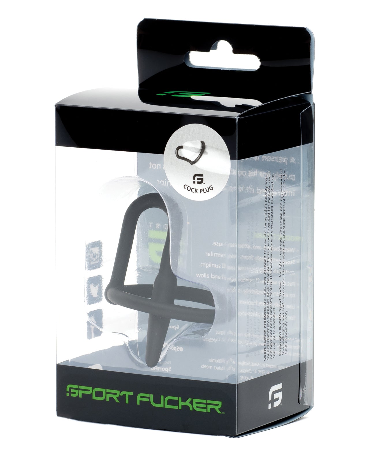 665, Inc 12696 Sport Fucker Cock Plug, Black