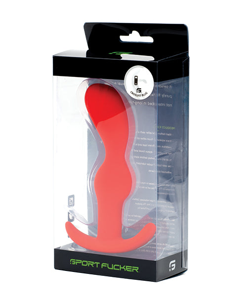 665, Inc 12798 Sport Fucker Crossfit Plug, Red