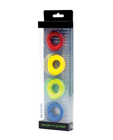 Sport Fucker The Wedge 4-Pack, Assorted Colors