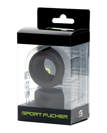Sport Fucker Nutt Job Set, Silicone Performance Rings - Black