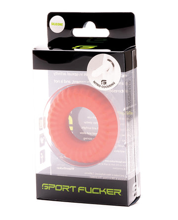 665, Inc 20349 Nitro Ring, Red, Silicone