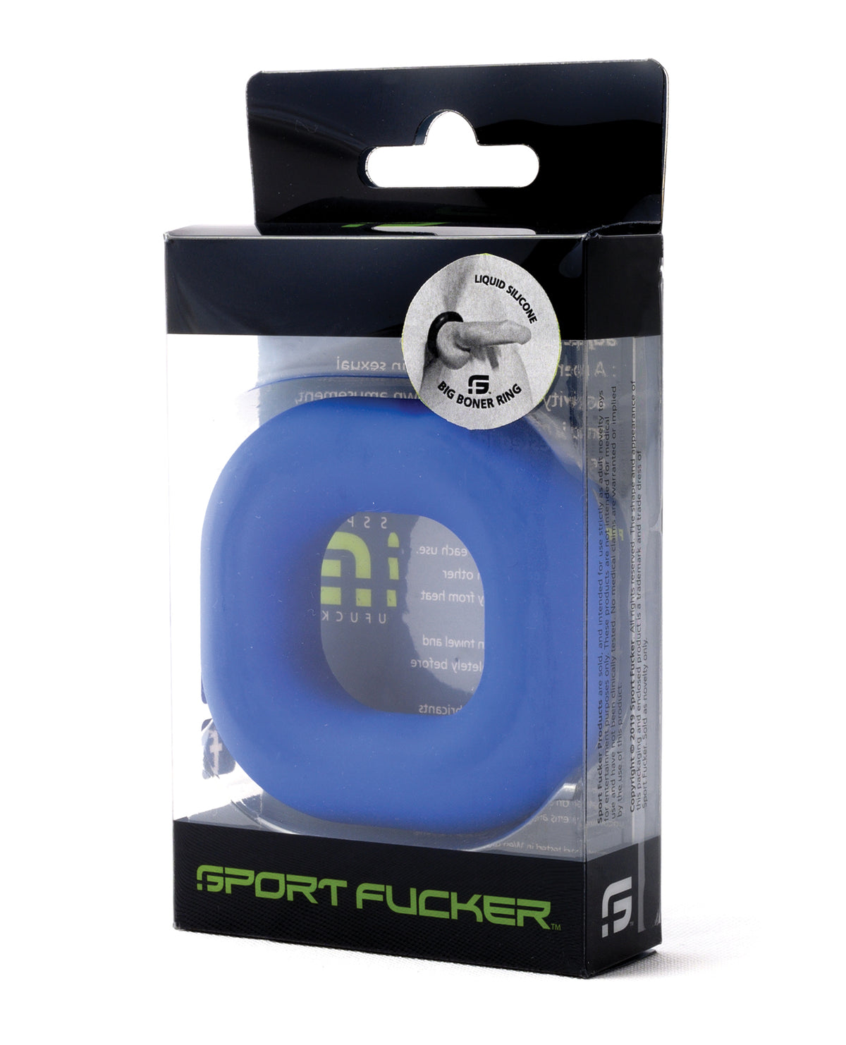 665, Inc Sport Fucker Silicone Ring, Blue, MPN 20833