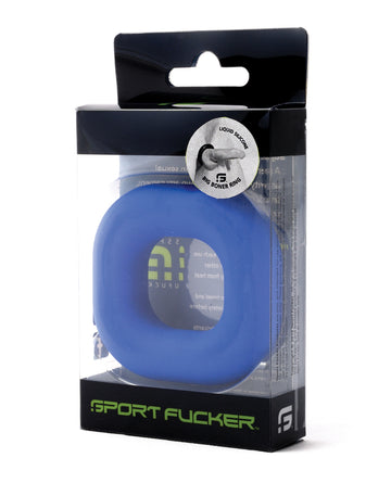 665, Inc Sport Fucker Silicone Ring, Blue, MPN 20833