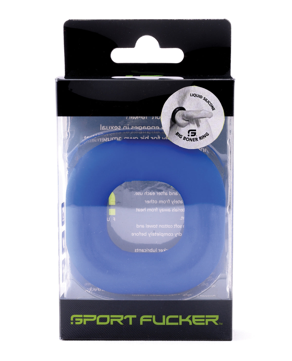 665, Inc Sport Fucker Silicone Ring, Blue, MPN 20833