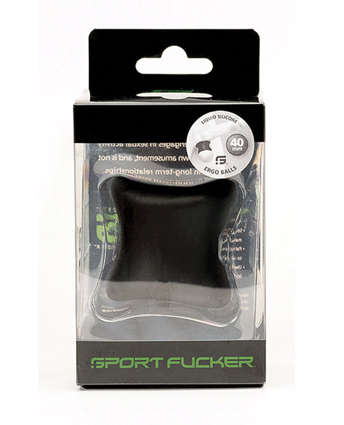 665, Inc 22067 Sport Fucker Ergo Balls, 40mm Black
