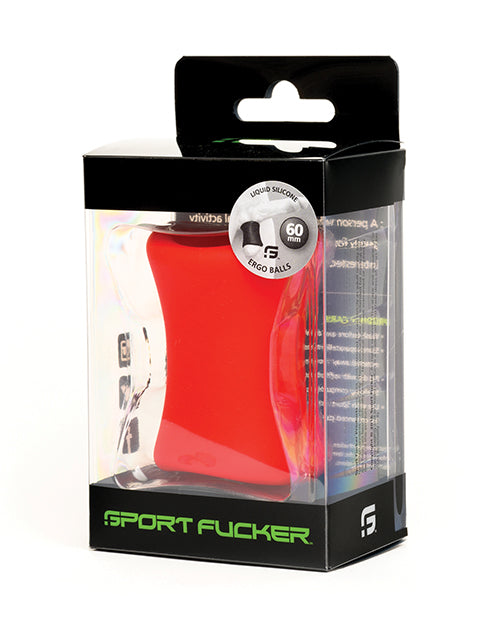 665, Inc 22073 Ergo Ball Stretchers, 60mm, Red