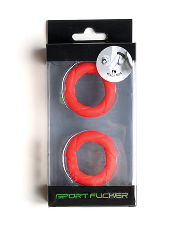 665, Inc 23136 Red Performance Ready Rings