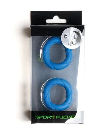 665, Inc 23138 Sport Fucker Ready Rings, Blue
