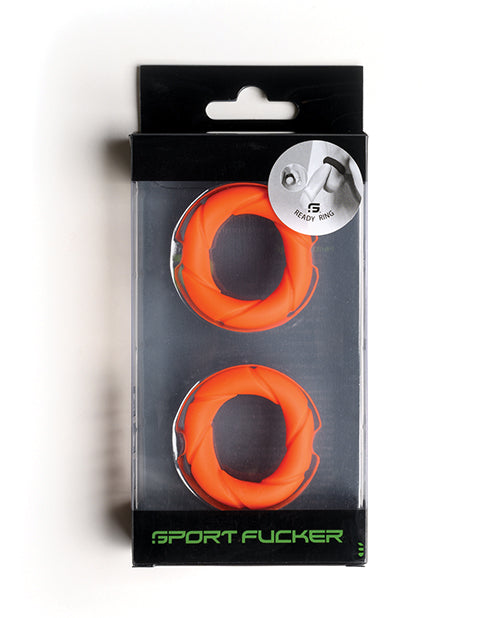 665, Inc 23140 Ready Rings, Orange Silicone