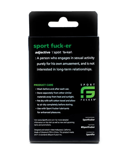 665, Inc Sport Fucker Chubby Cockring in Ice Blue TPR