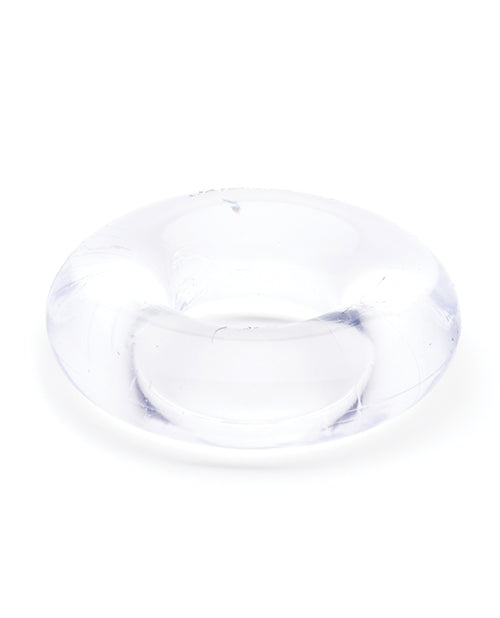 665, Inc Sport Fucker Chubby Cockring, Clear, TPR, MPN 9664
