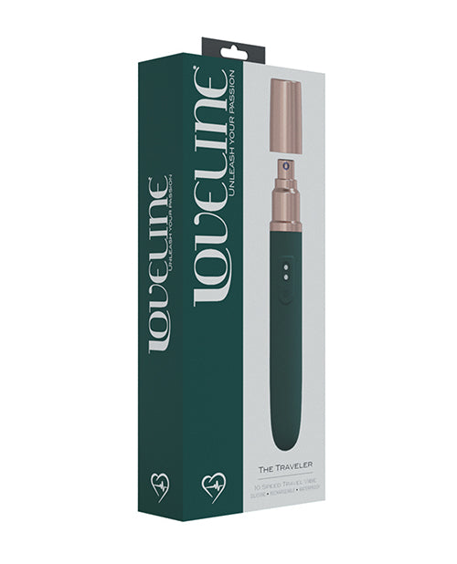 Shots LoveLine The Traveler Vibrator - 10 Modes - Waterproof & Rechargeable