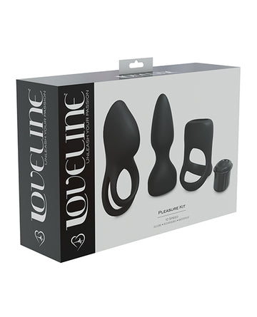 Shots LoveLine Pleasure Kit, Black – Quiet, Rechargeable & Waterproof