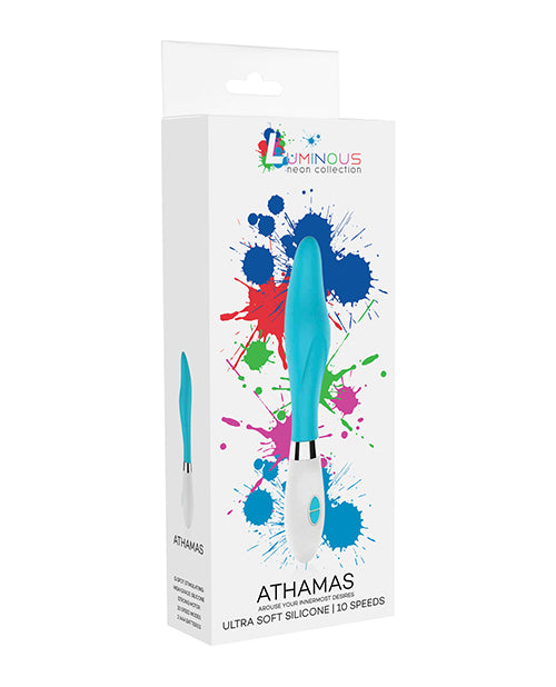 Shots America LLC LUM005TUR Athamas 10 Speed Vibrator, Turquoise