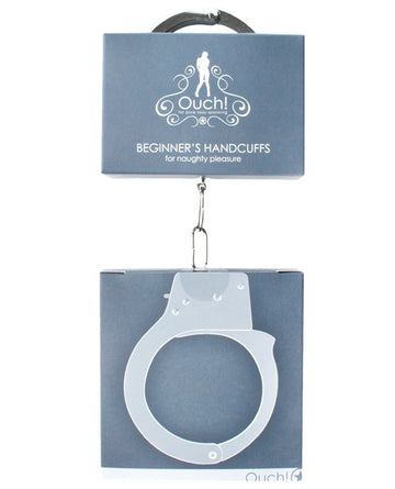 Shots America LLC OU001MET Beginner's Handcuffs, Metal